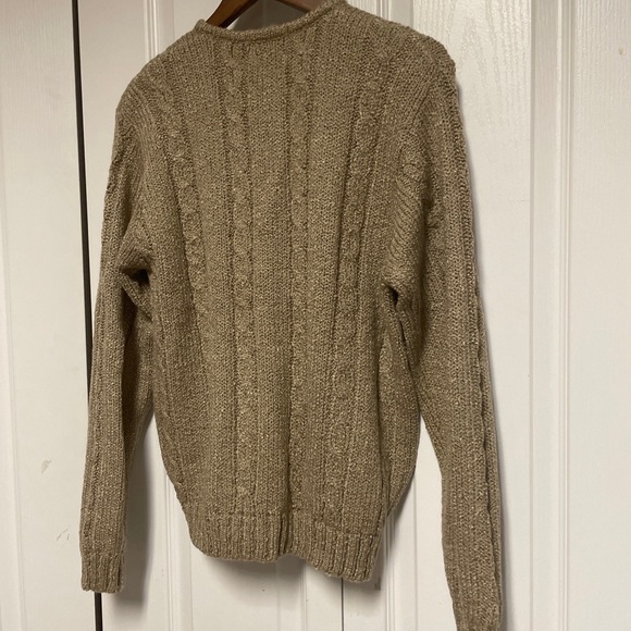 Jennifer Moore Womens Tan/buff Long Sleeves Button Front Cardigan Sweater M - Picture 16 of 16